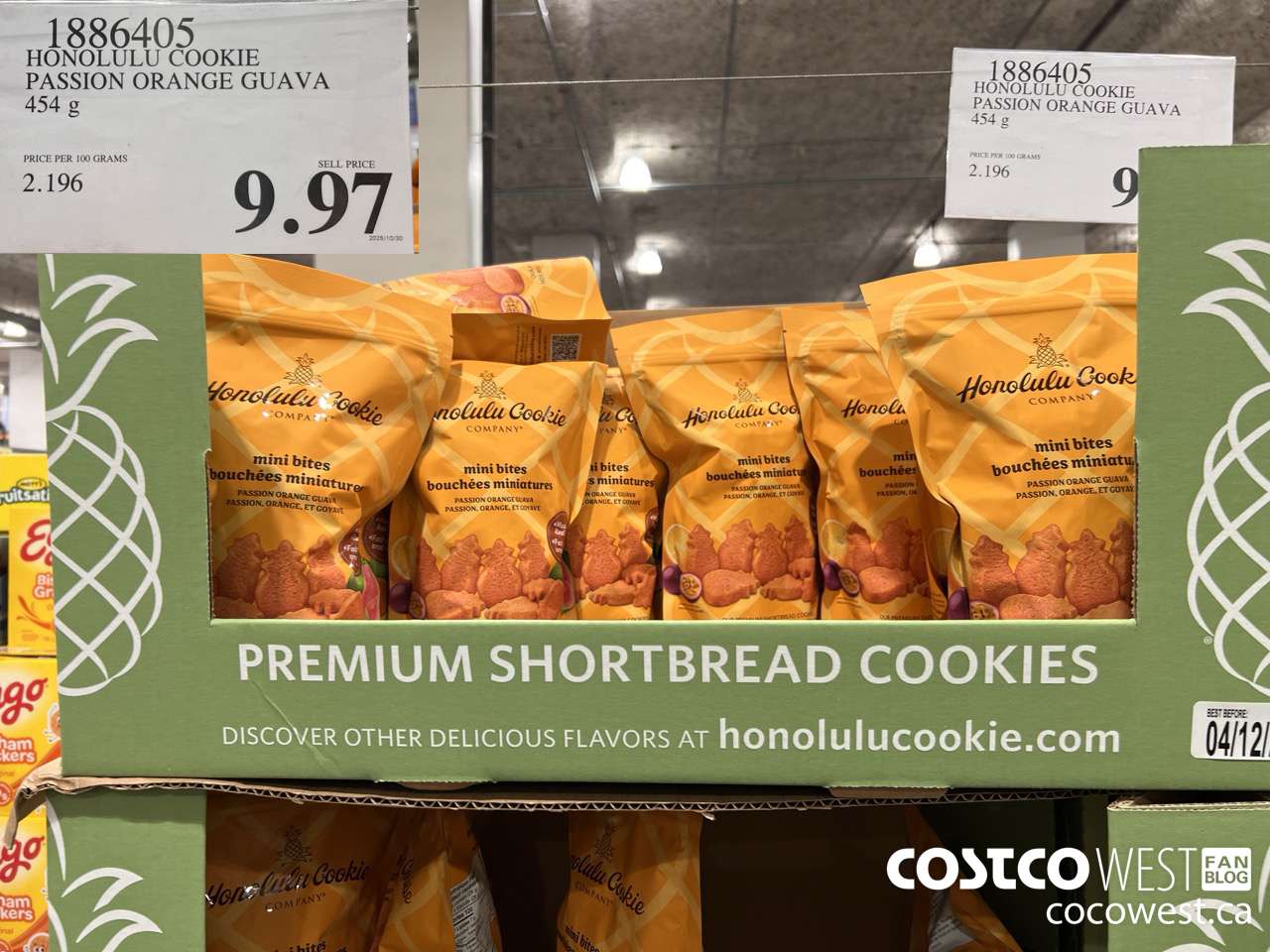 1886405 HONOLULU COOKIE PASSION ORANGE GUAVA 454G $9.97