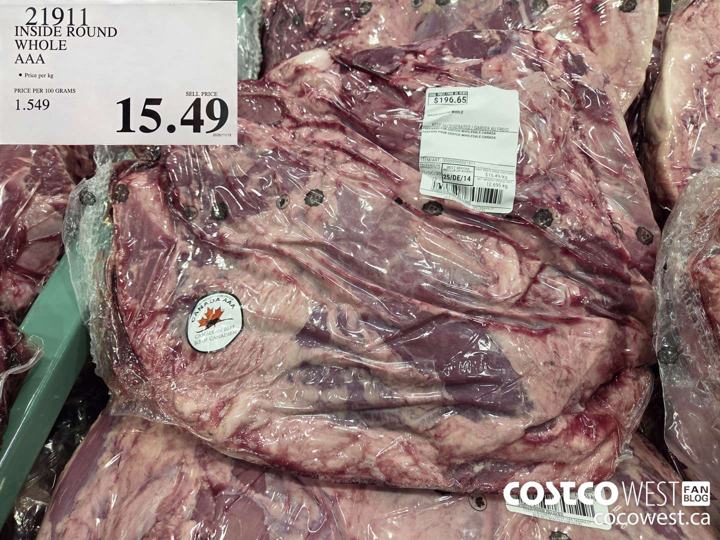 21911 INSIDE ROUND WHOLE AAA $15.49