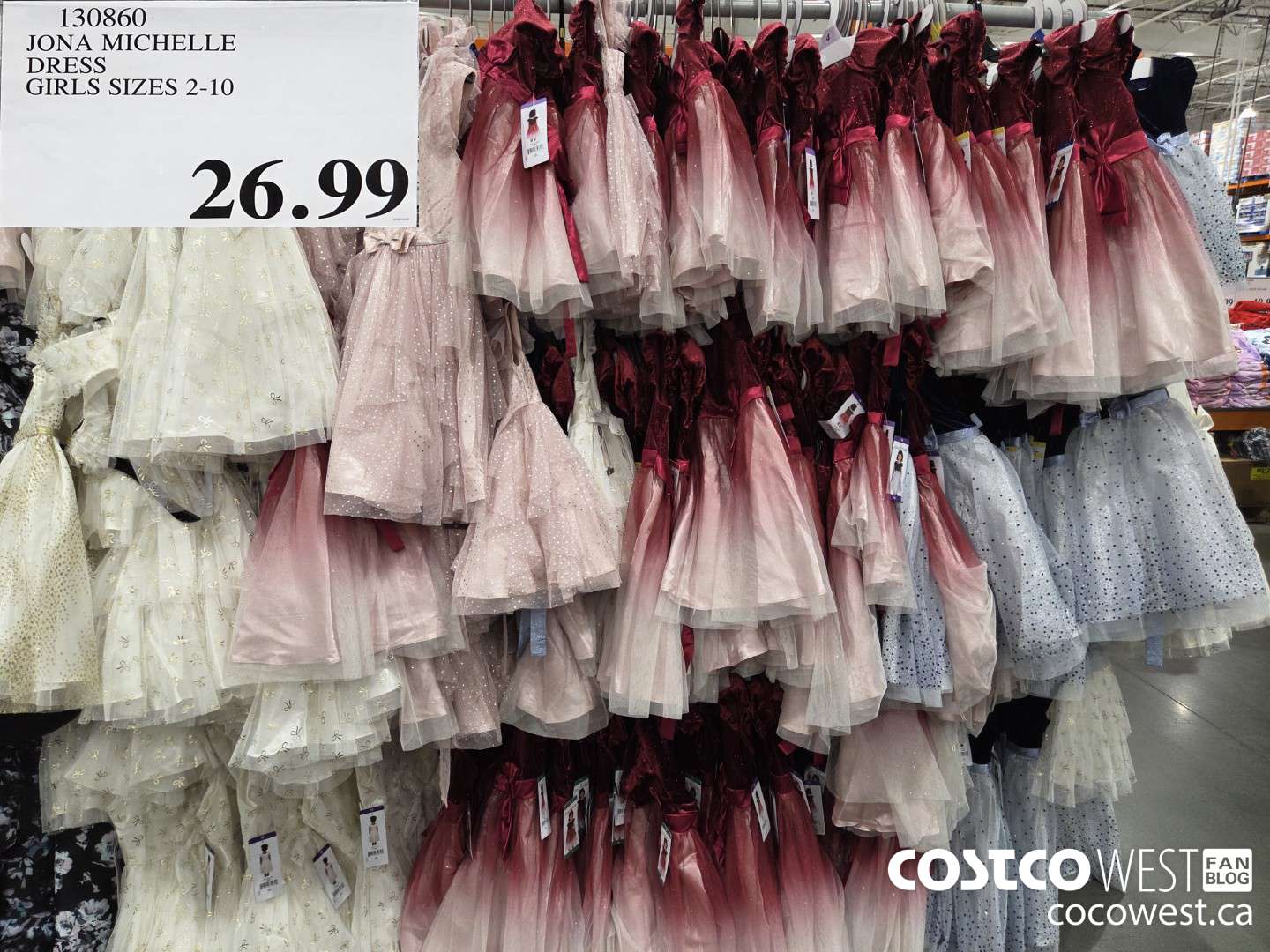 130860 JONA MICHELLE DRESS GIRLS SIZES 2-10 $26.99
