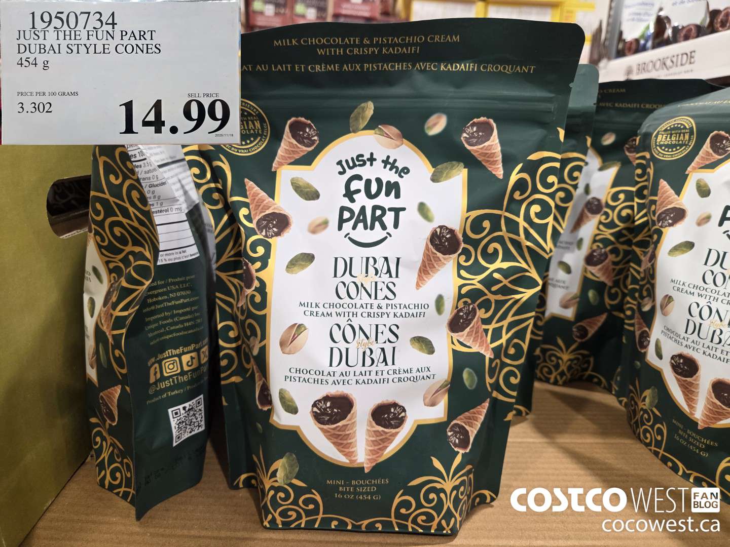 1950734 JUST THE FUN PART DUBAI STYLE CONES 454 g $14.99