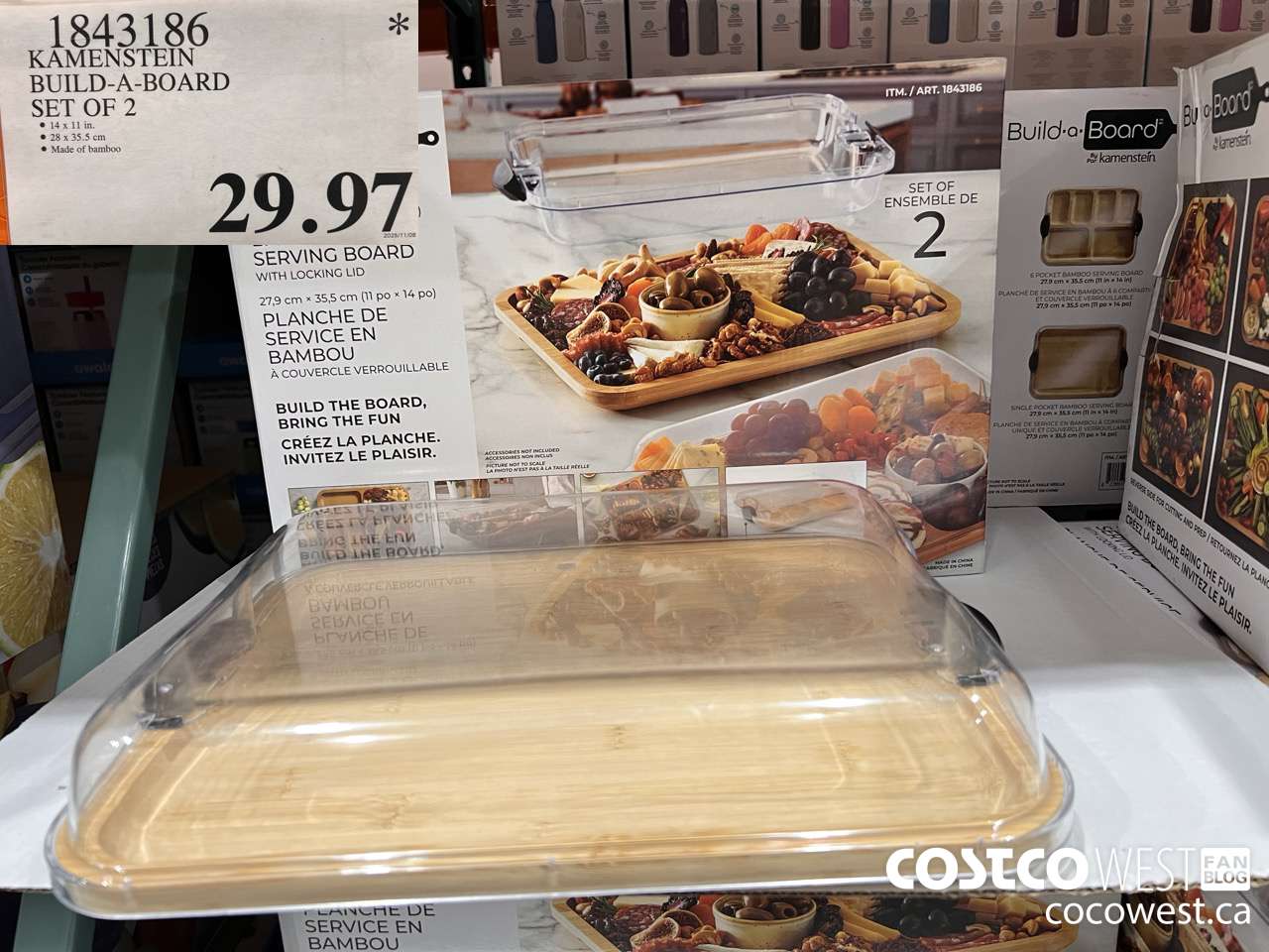 1843186 KAMENSTEIN BUILD-A-BOARD SET OF 2 $29.97