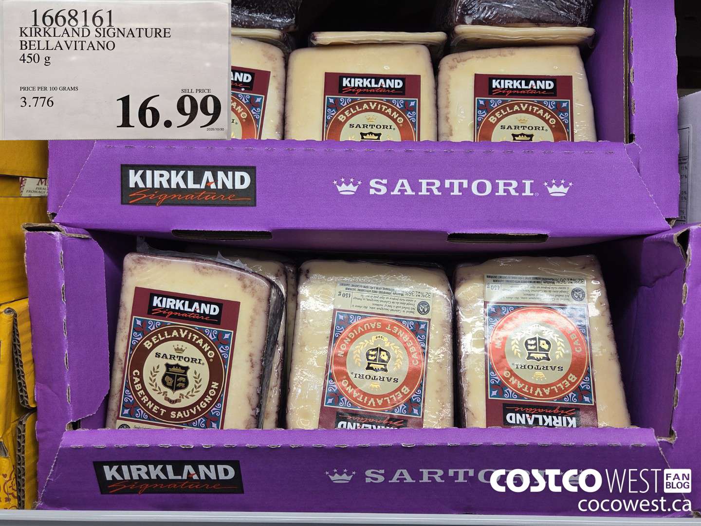 1668161 KIRKLAND SIGNATURE BELLAVITANO 450G $16.99