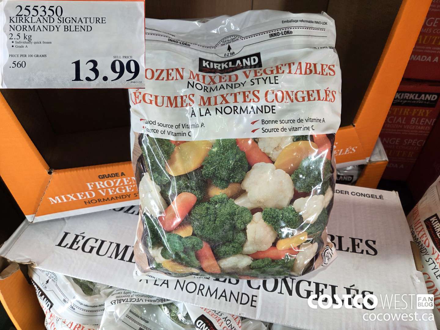 255350 KIRKLAND SIGNATURE NORMANDY BLEND 2.5 kg $13.99