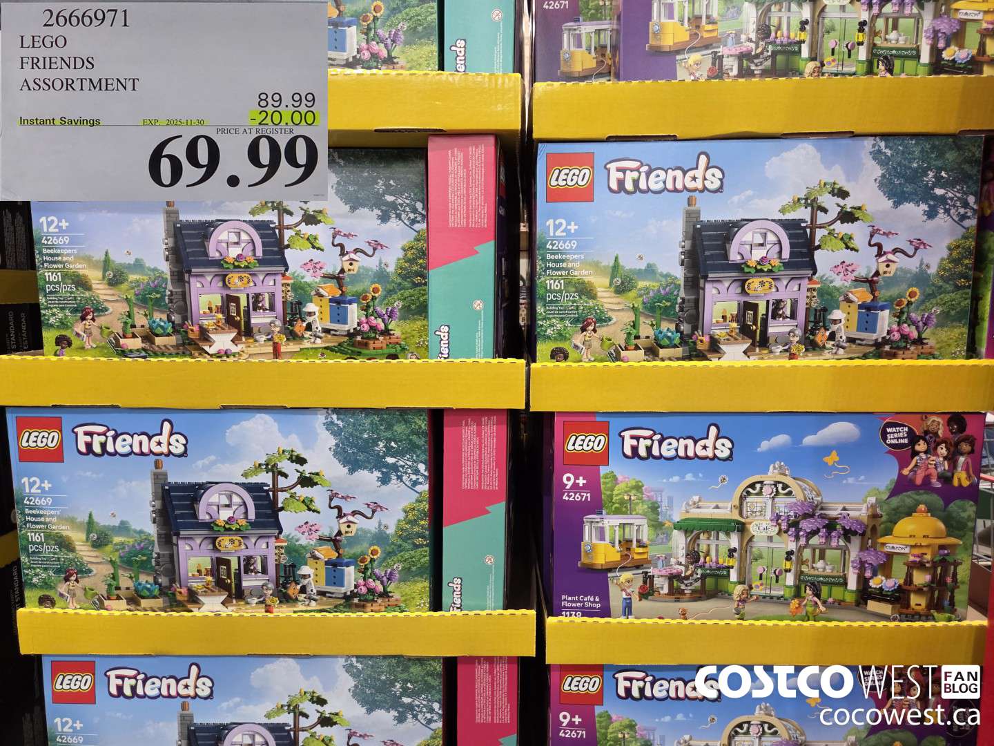 2666971 LEGO FRIENDS ASSORTMENT ($20.00 INSTANT SAVINGS EXPIRES ON 2025-11-30) $69.99
