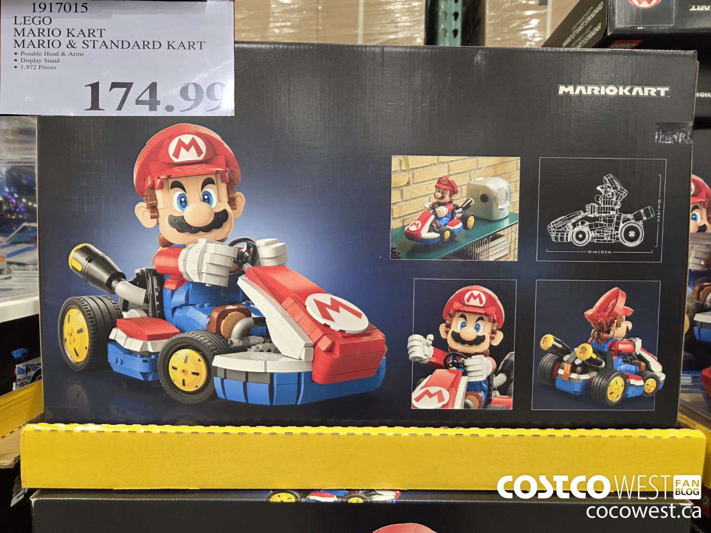 1917015 LEGO MARIO KART MARIO & STANDARD KART $174.99