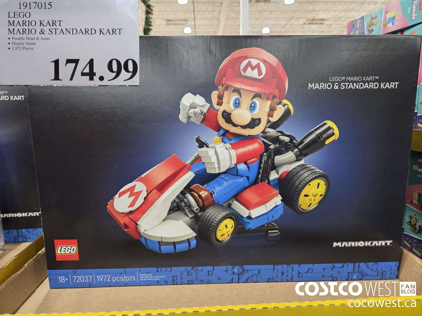 1917015 LEGO MARIO KART MARIO & STANDARD KART $174.99