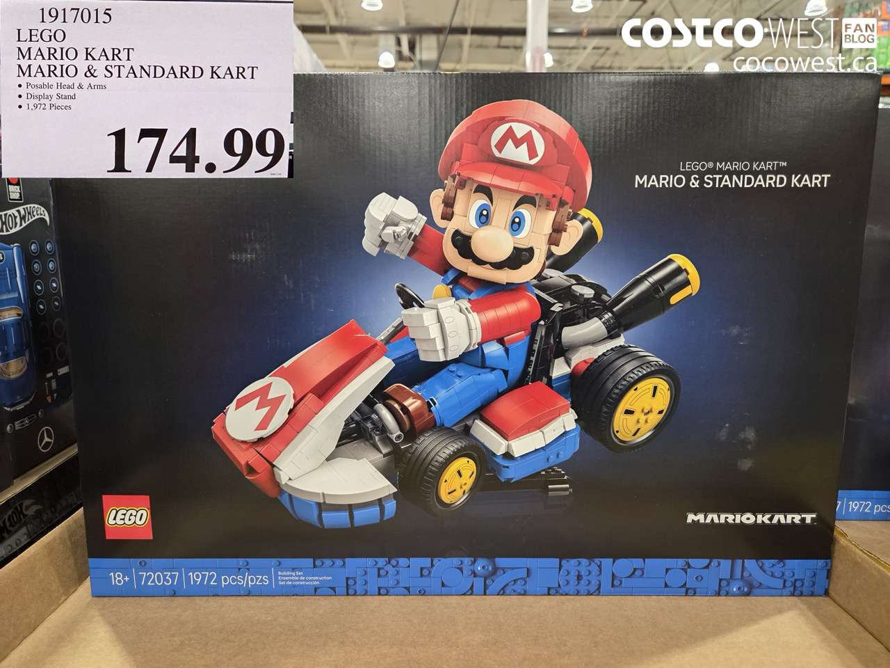 1917015 LEGO MARIO KART MARIO & STANDARD KART $174.99