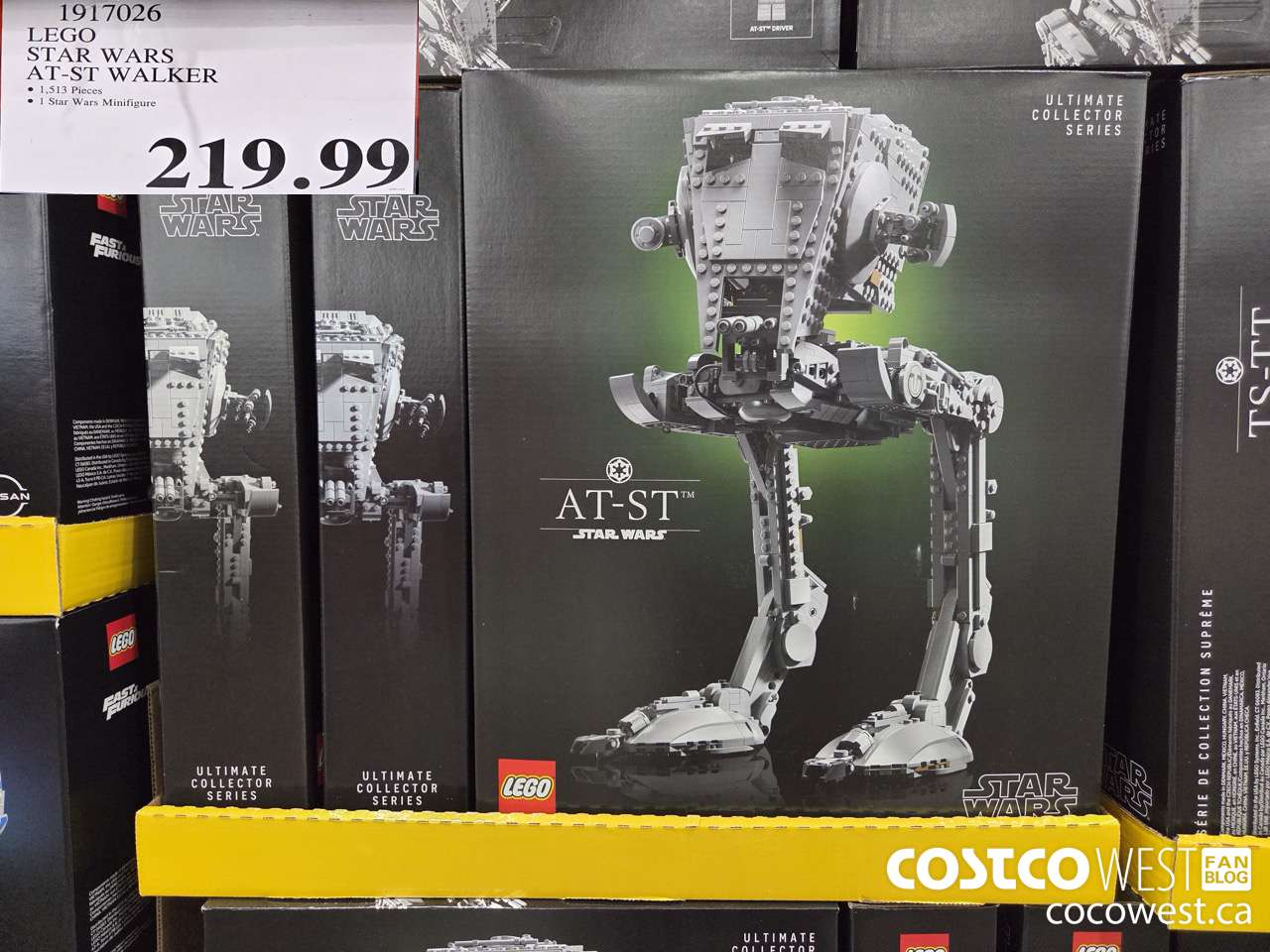1917026 LEGO STAR WARS AT-ST WALKER $219.99