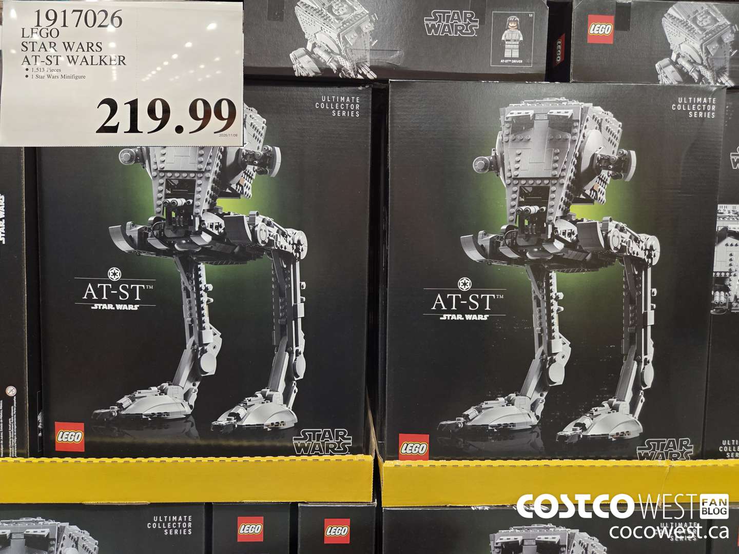 1917026 LEGO STAR WARS AT-ST WALKER $219.99