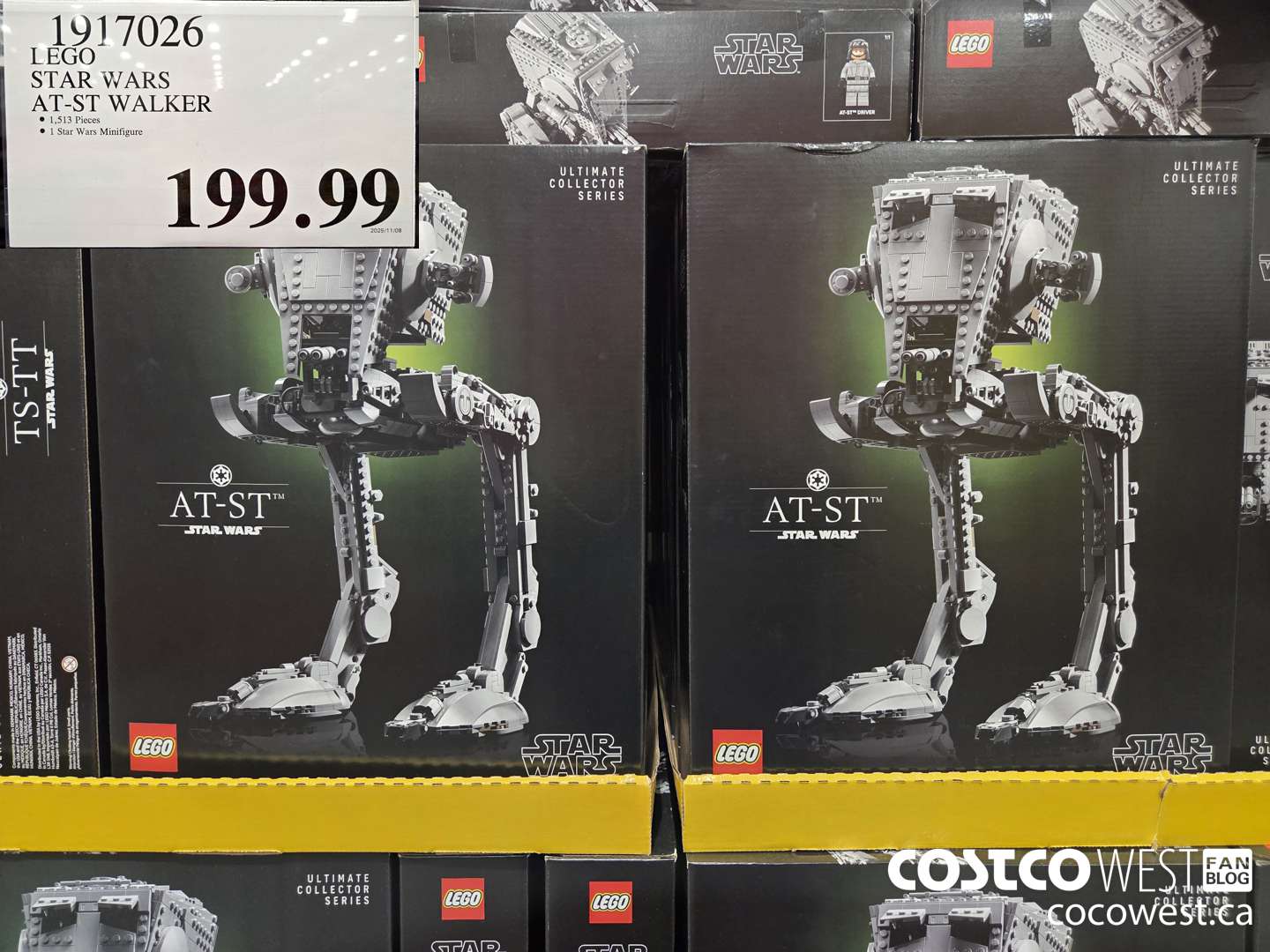 1917026 LEGO STAR WARS AT-ST WALKER $199.99