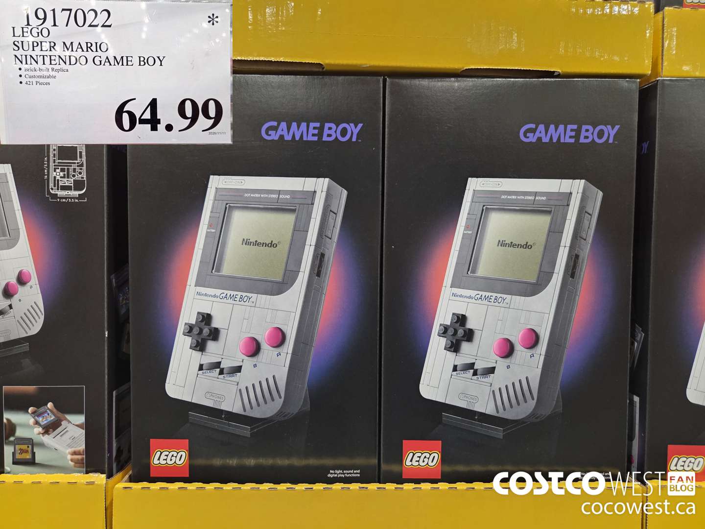 1917022 LEGO SUPER MARIO NINTENDO GAME BOY $64.99