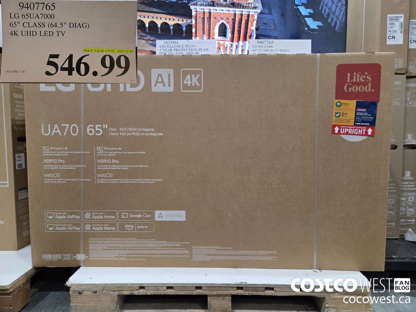 9407765 LG 54UA7000 65