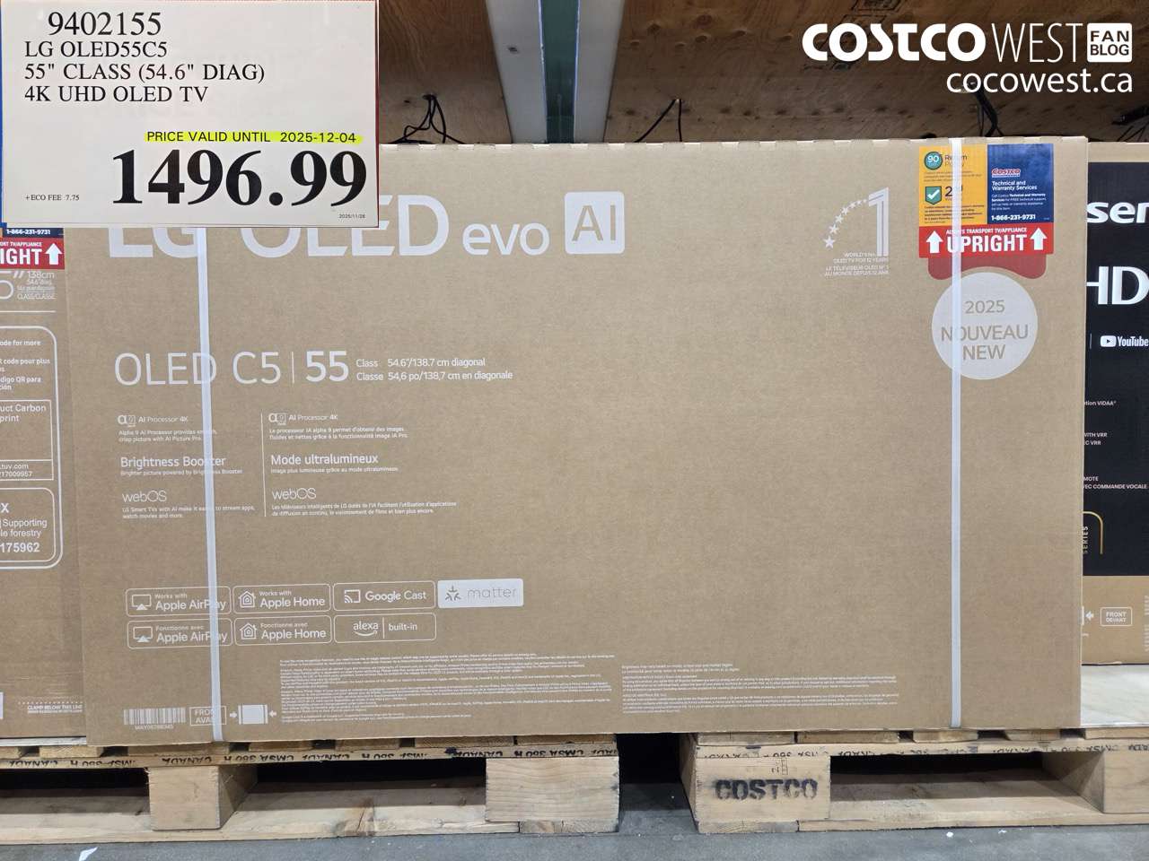 9402155 LG OLED55C5 55