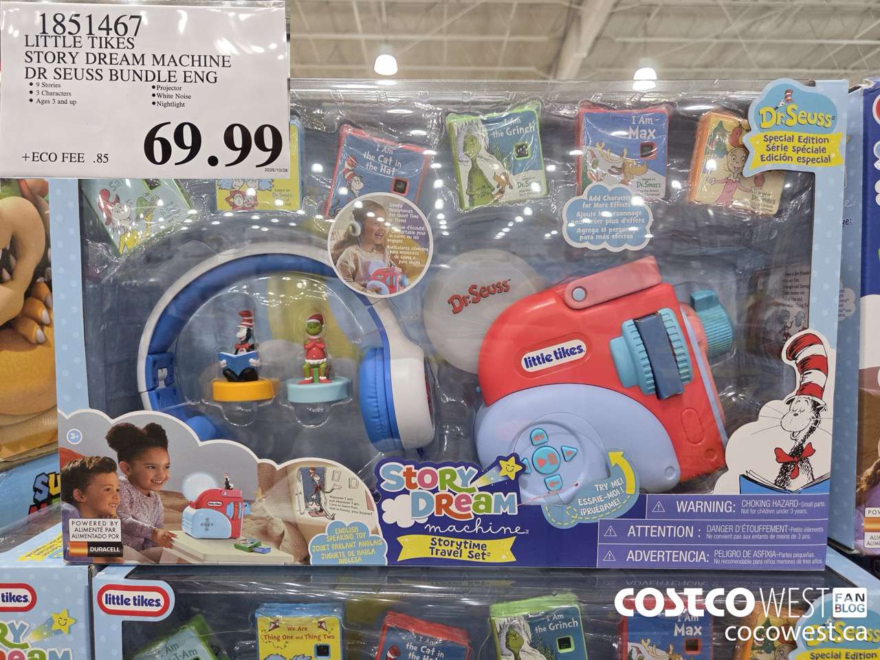 1851467 LITTLE TIKES STORY DREAM MACHINE DR SEUSS BUNDLE ENG $69.99