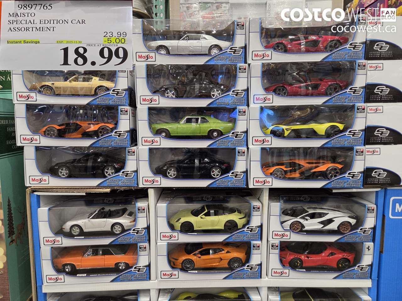 9897765 MAISTO SPECIAL EDITION CAR 1:18 SCALE ($5.00 INSTANT SAVINGS EXPIRES ON 2025-11-30) $18.99