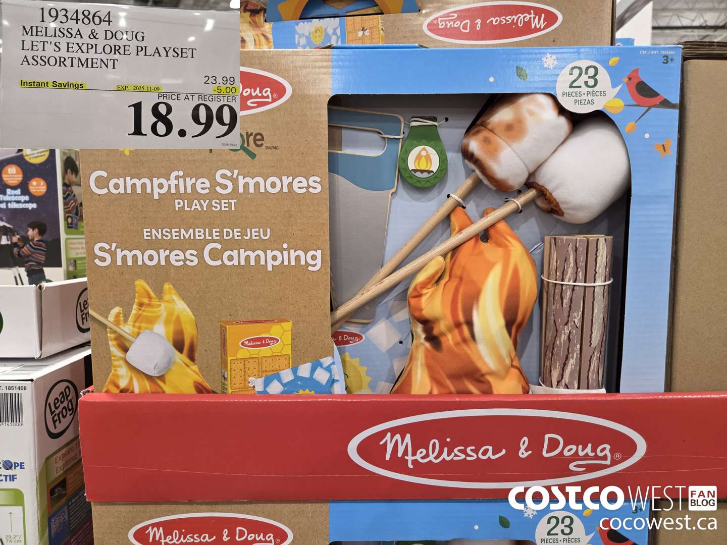 1934864 MELISSA & DOUG LET'S EXPLORE PLAYSET ASSORTMENT ($5.00 INSTANT SAVINGS EXPIRES ON 2025-11-09) $18.99