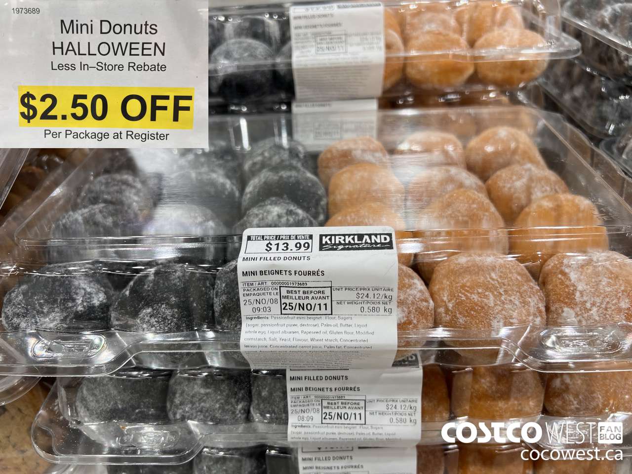 1973689 MINI DONUTS HALLOWEEN ($2.50 INSTANT SAVINGS)