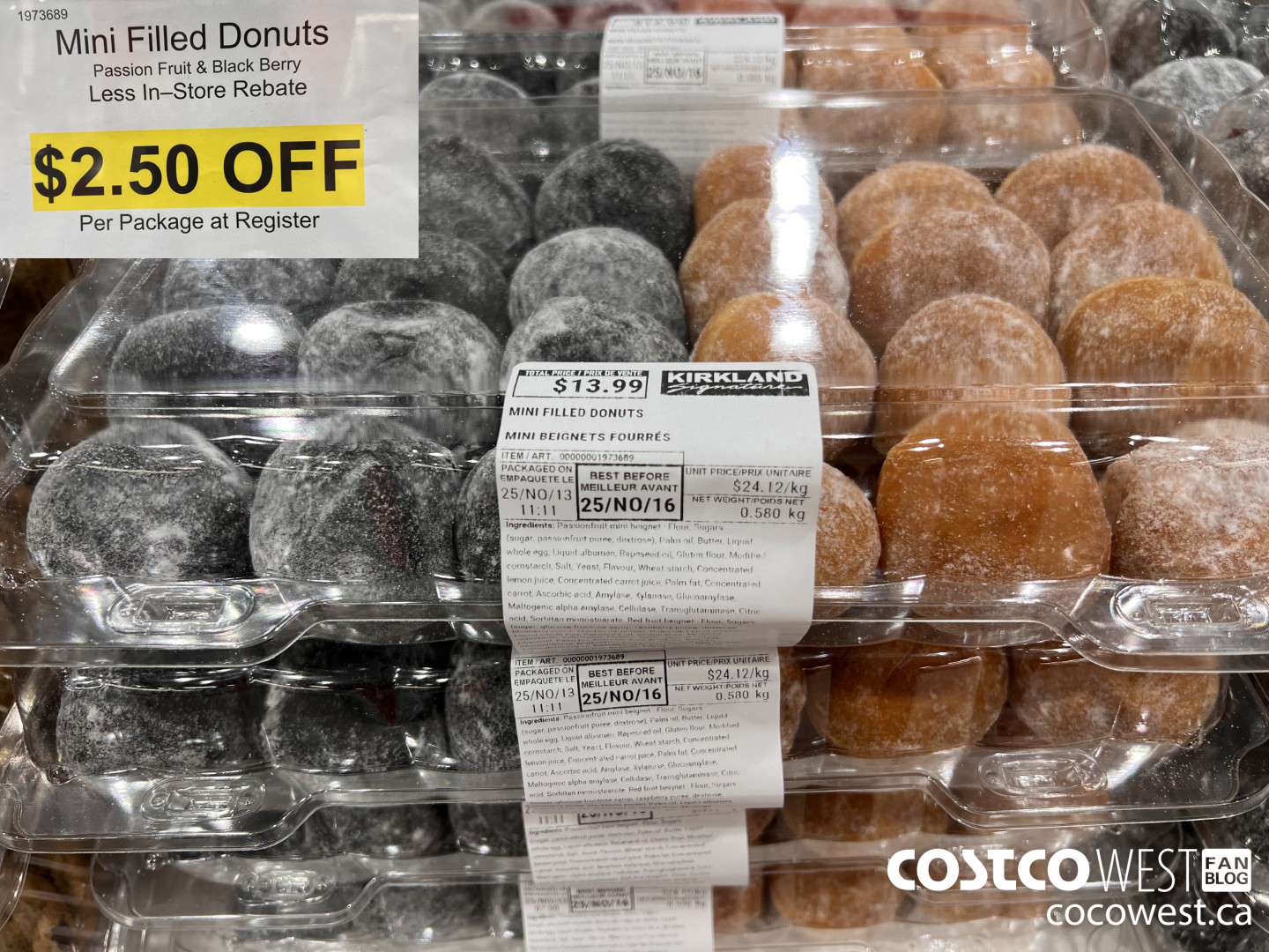 1973689 MINI DONUTS HALLOWEEN ($2.50 INSTANT SAVINGS)