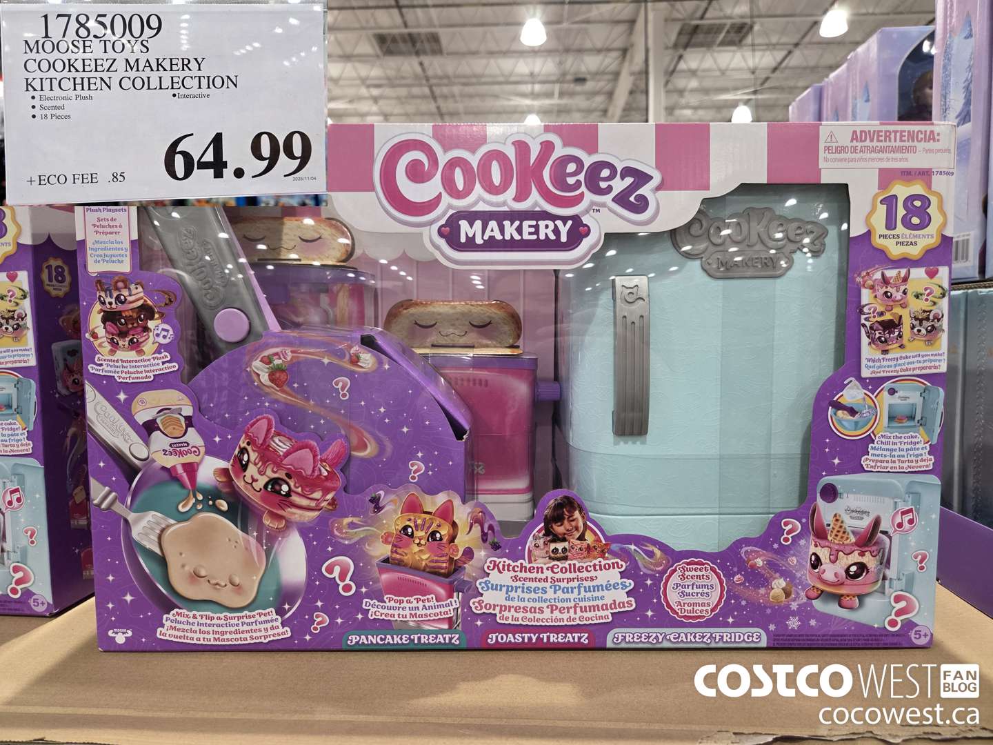 1785009 MOOSE TOYS COOKEEZ MAKERY KITCHEN COLLECTION $64.99