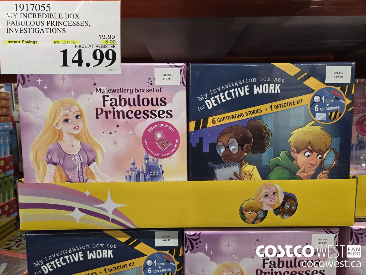1917055 MY INCREDIBLE BOX FABULOUS PRINCESSES INVESTIGATIONS ($5.00 INSTANT SAVINGS EXPIRES ON 2025-11-23) $14.99