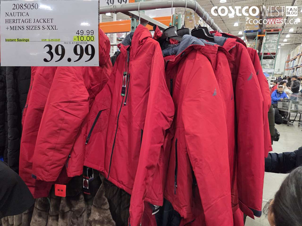 2085050 NAUTICA HERITAGE JACKET MENS SIZES S-XXL ($10.00 INSTANT SAVINGS EXPIRES ON 2025-12-07) $39.99