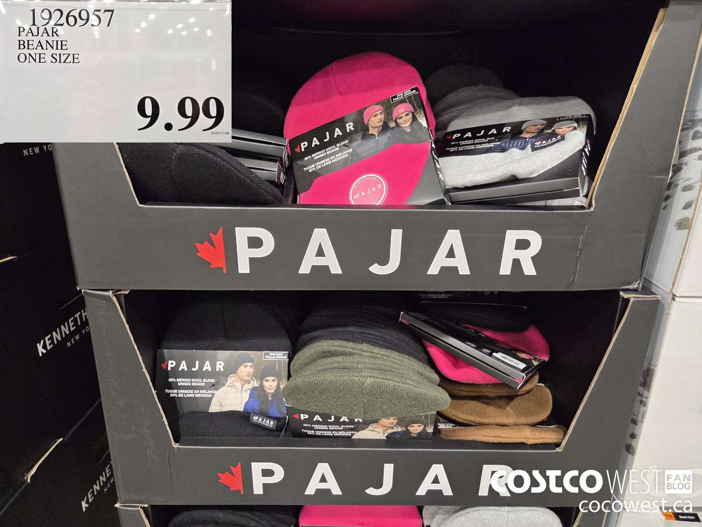 1926957 PAJAR BEANIE ONE SIZE $9.99