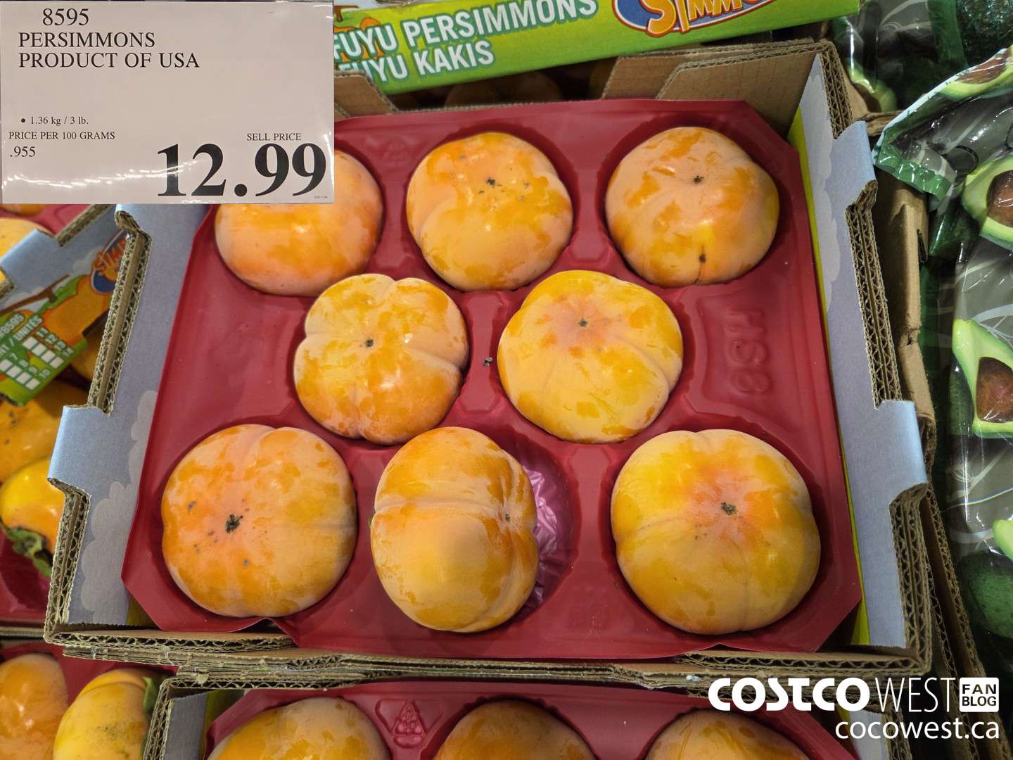 8595 PERSIMMONS PRODUCT OF USA $12.99