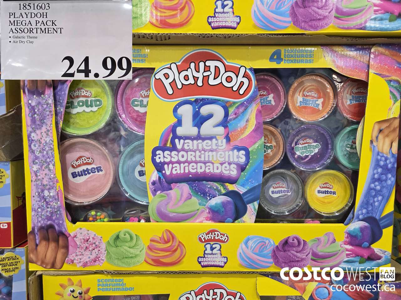 1851603 PLAYDOH MEGA PACK ASSORTMENT $24.99