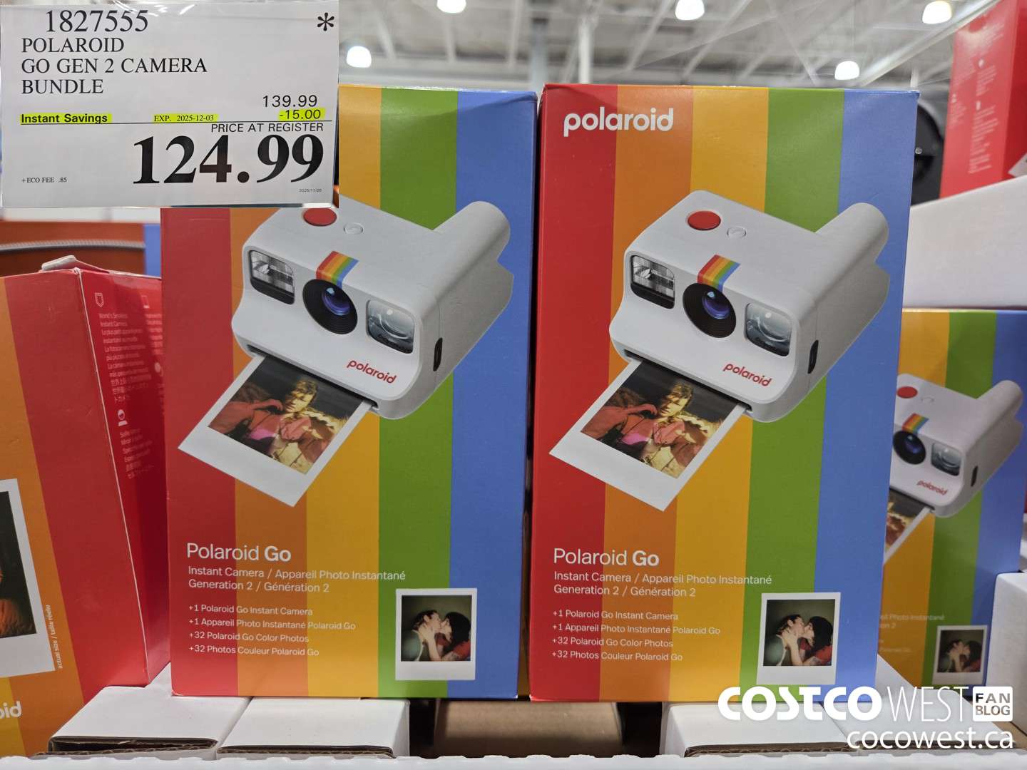 1827555 POLAROID GO GEN 2 CAMERA BUNDLE ($15.00 INSTANT SAVINGS EXPIRES ON 2025-12-03) $124.99