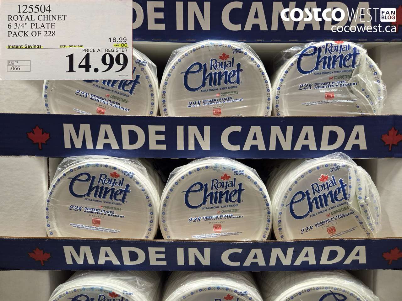 125504 ROYAL CHINET 6 3/4