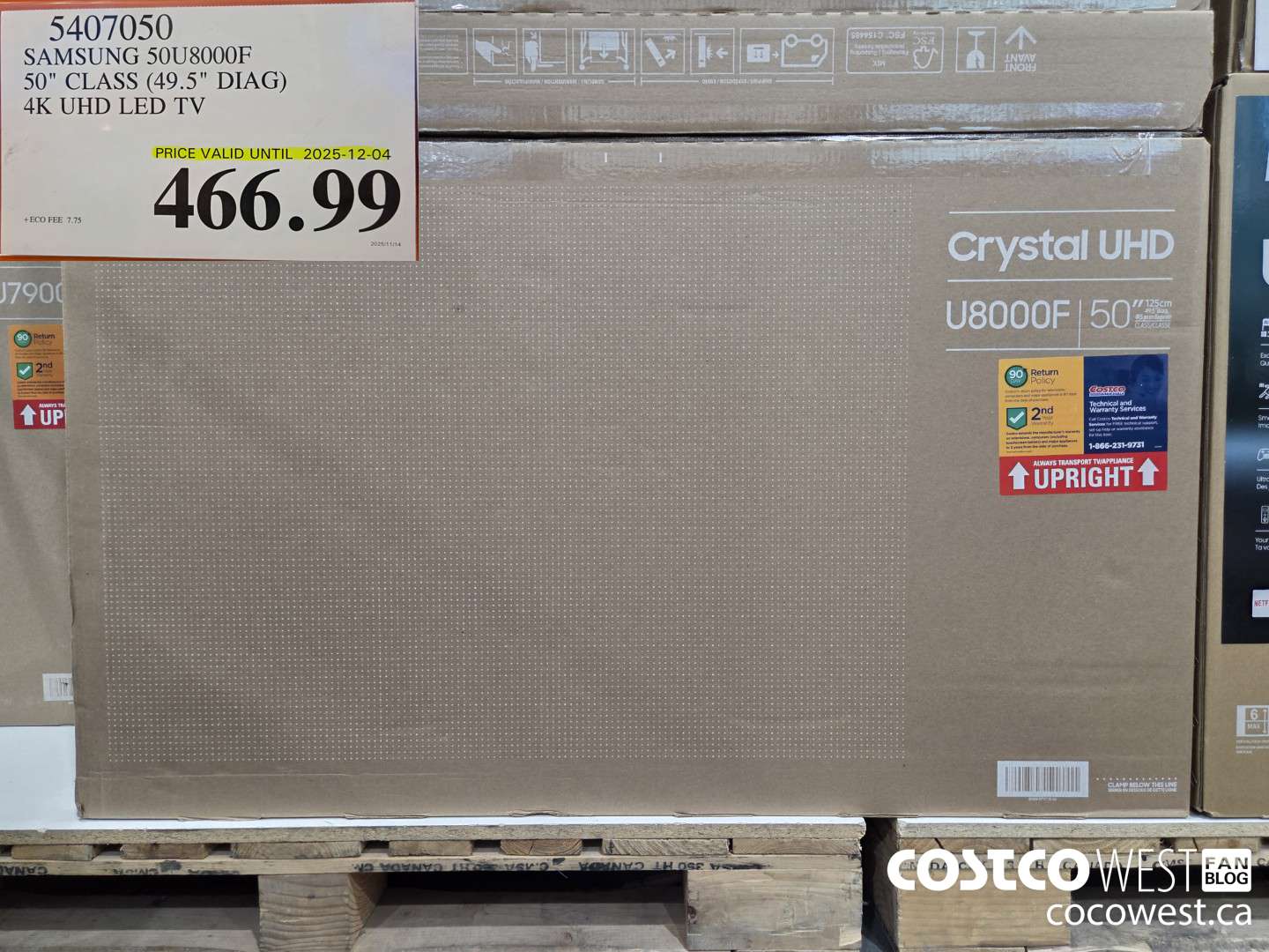 5407050 SAMSUNG 50U8000F 50