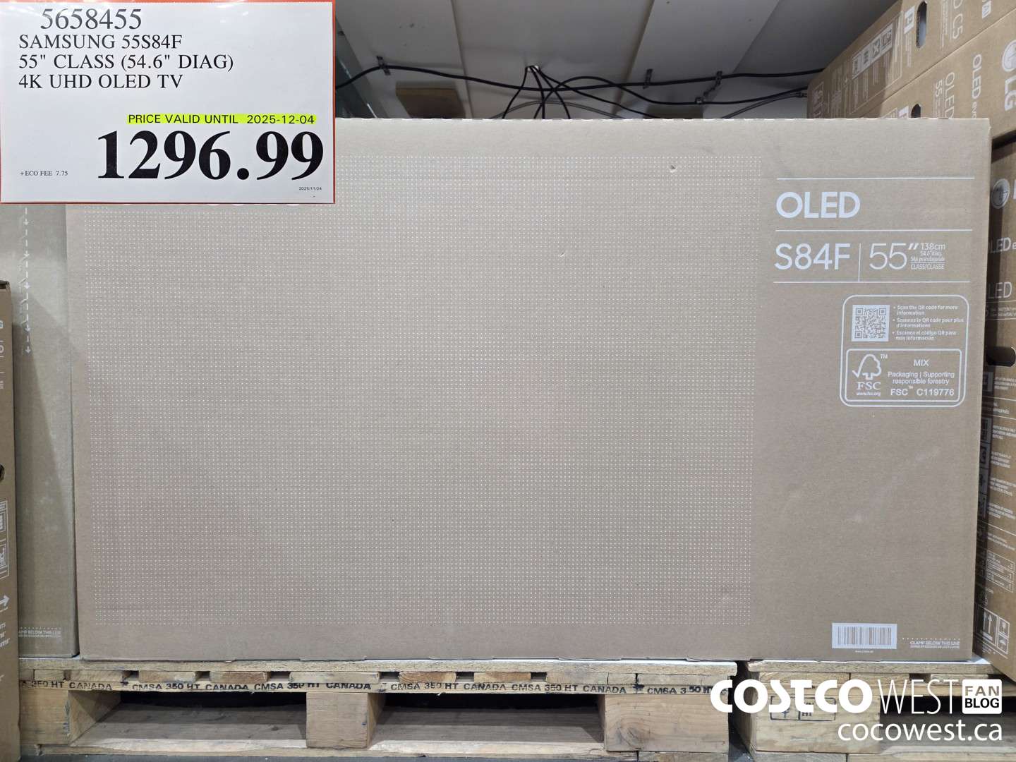 5058455 SAMSUNG 55S84F 55