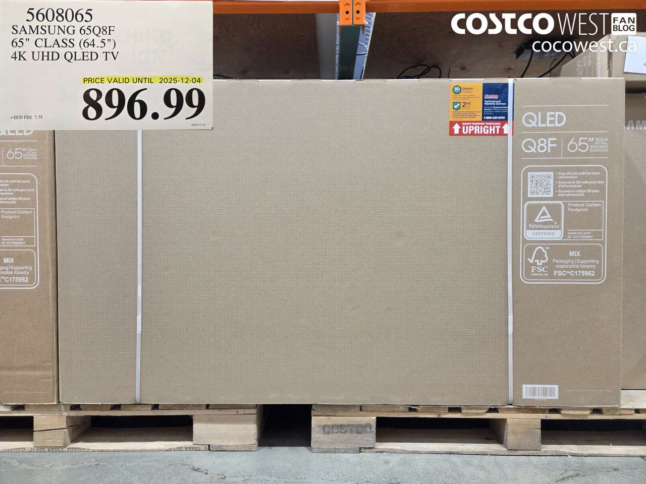 5608065 SAMSUNG 65Q8F 65