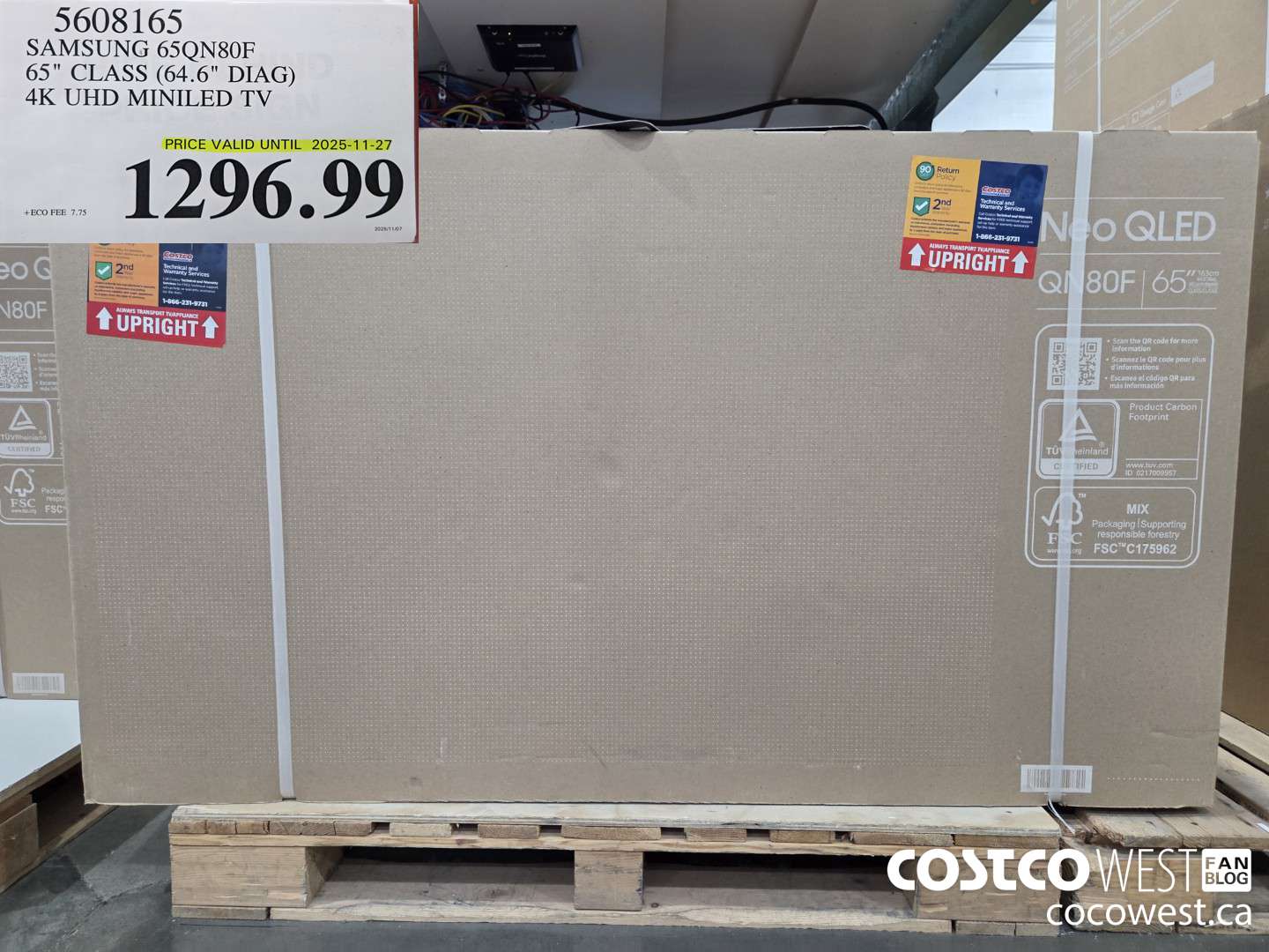 5608165 SAMSUNG 65QN80F 65