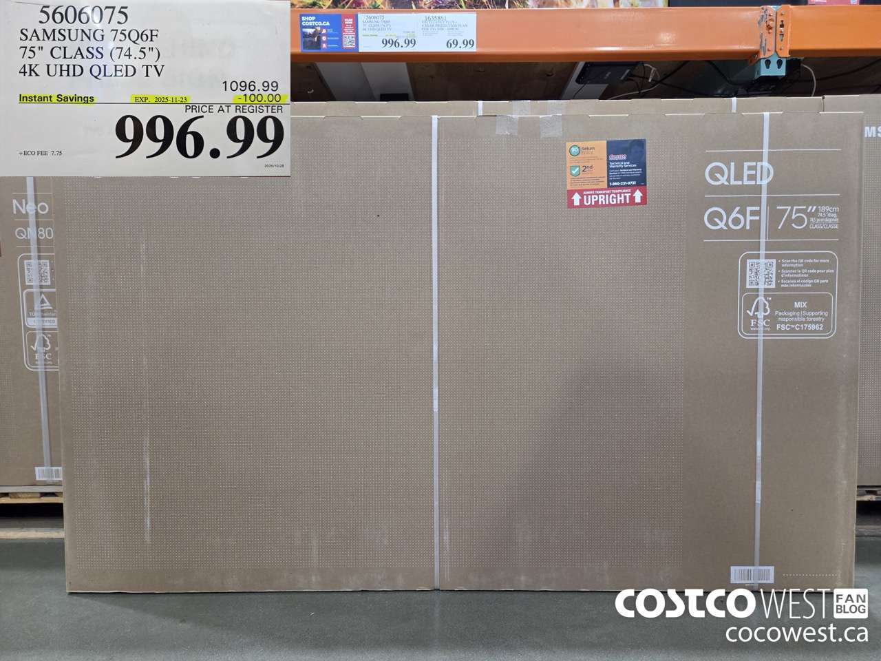 5606075 SAMSUNG 75Q6F 75