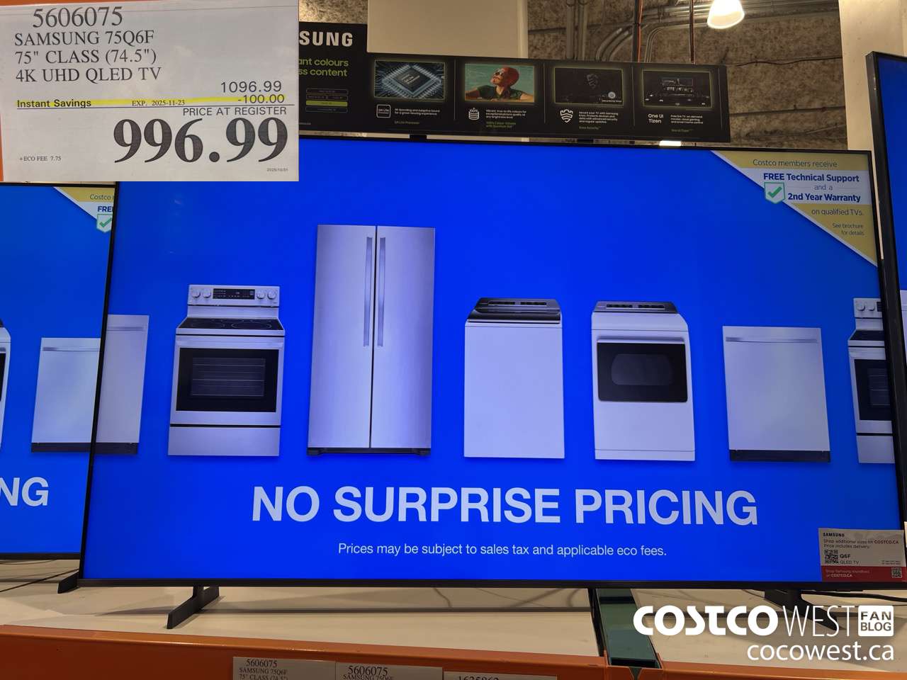 5606075 SAMSUNG 75Q6F 75