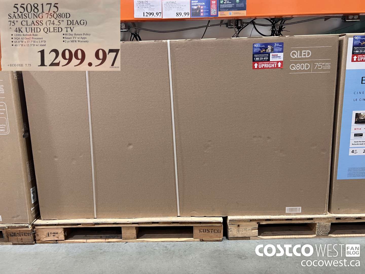 5508175 SAMSUNG 75Q80D 75