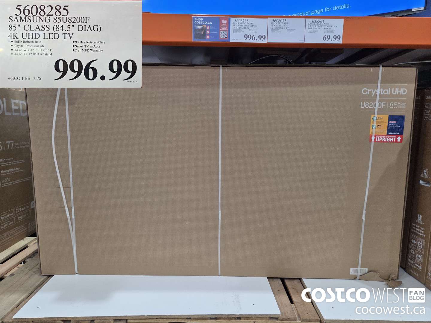 5608285 SAMSUNG 85U8200F 85