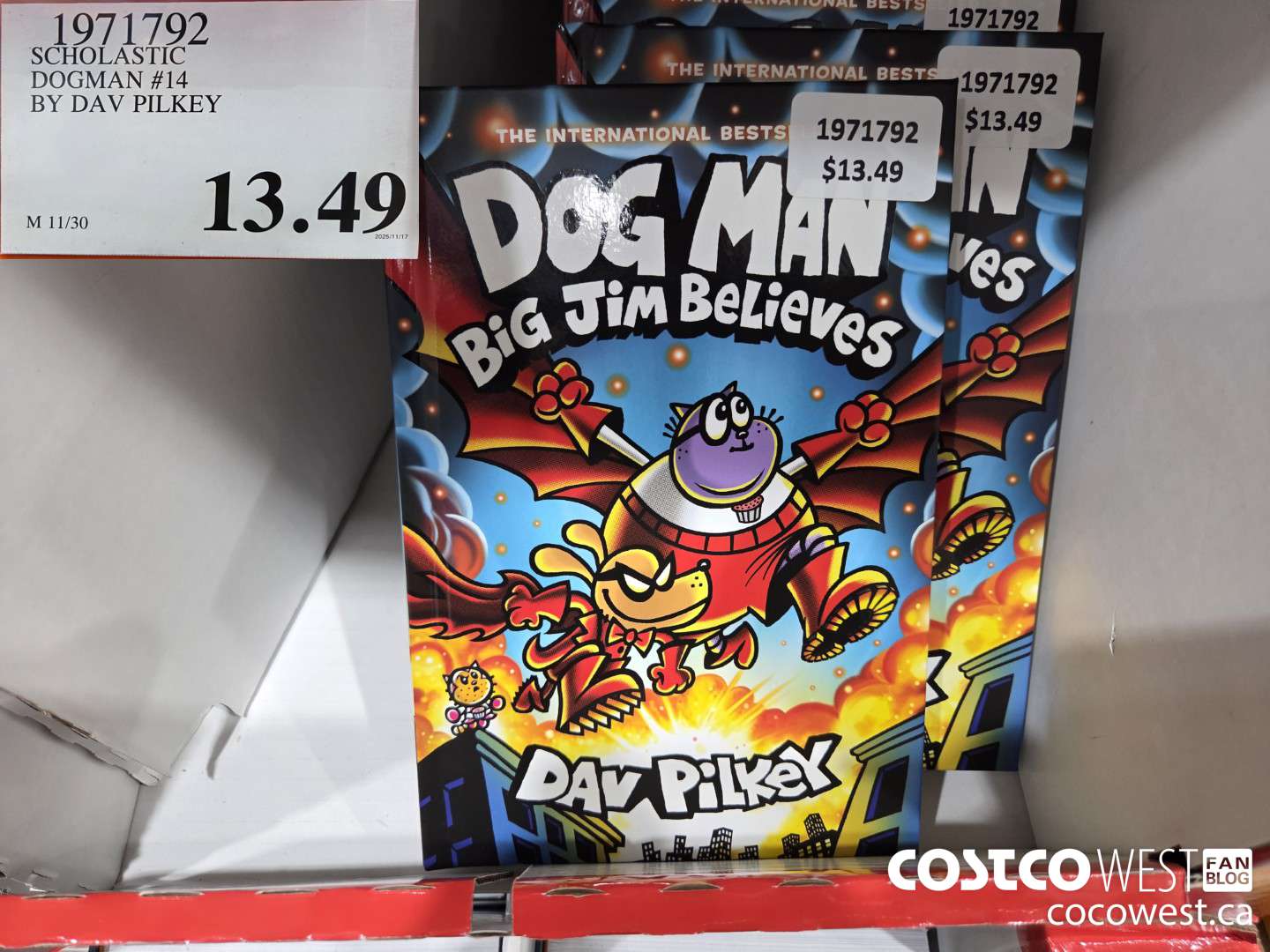 1971792 SCHOLASTIC DOGMAN #14 BY DAV PILKEY $13.49