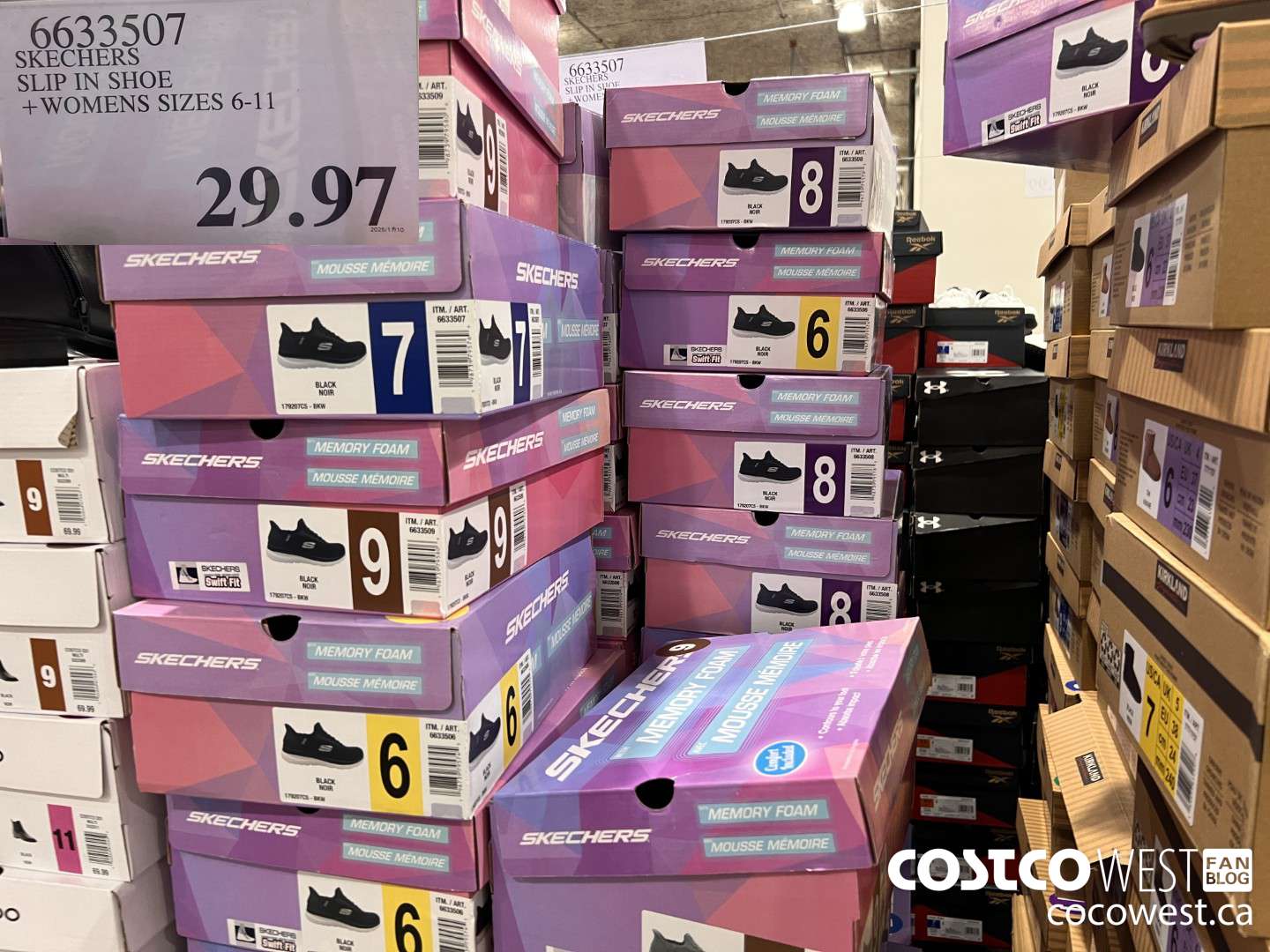 6633507 SKECHERS SLIP IN SHOE WOMENS SIZES 7-11 $29.97