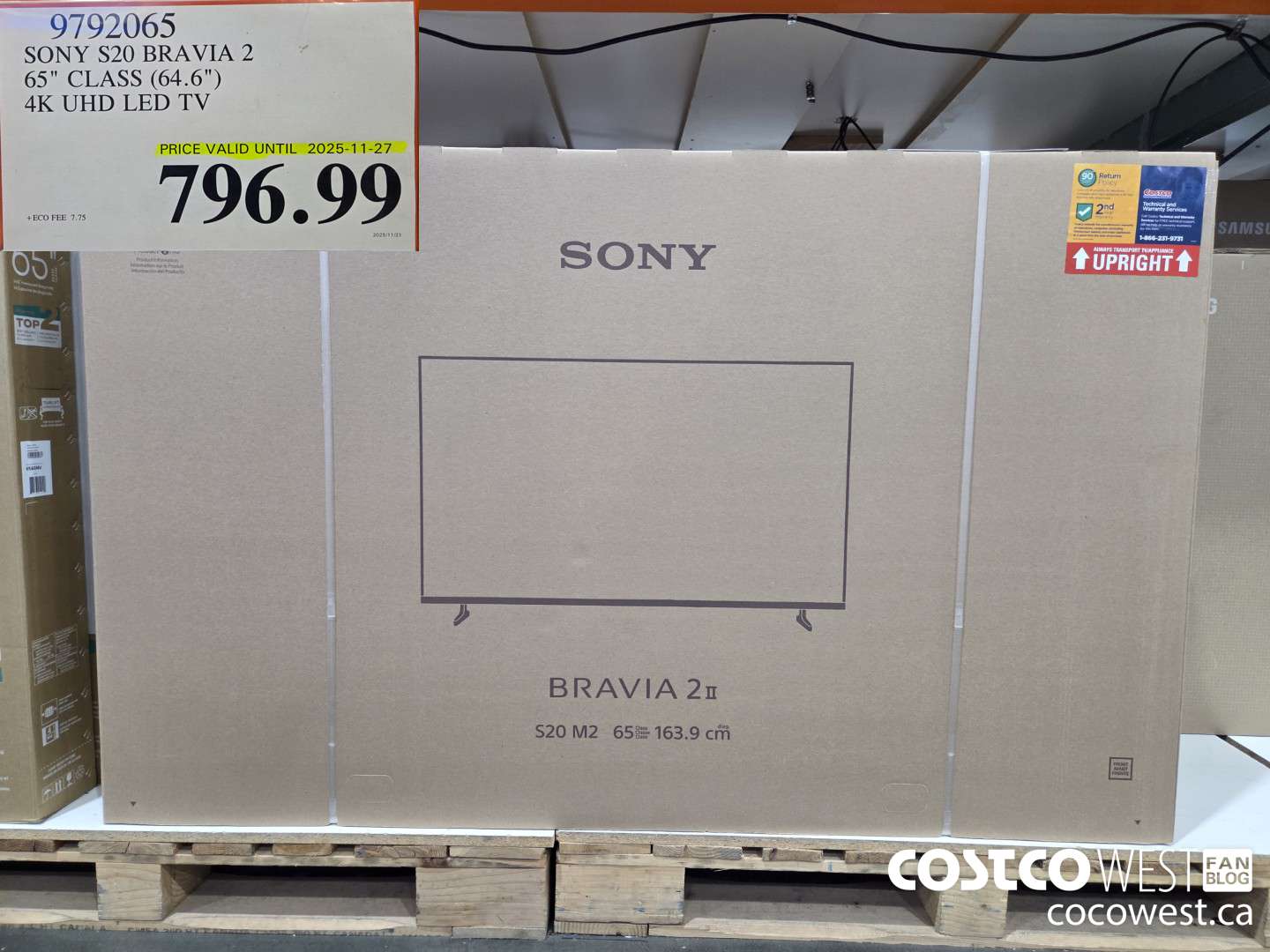 9792065 SONY S20 BRAVIA 2 65