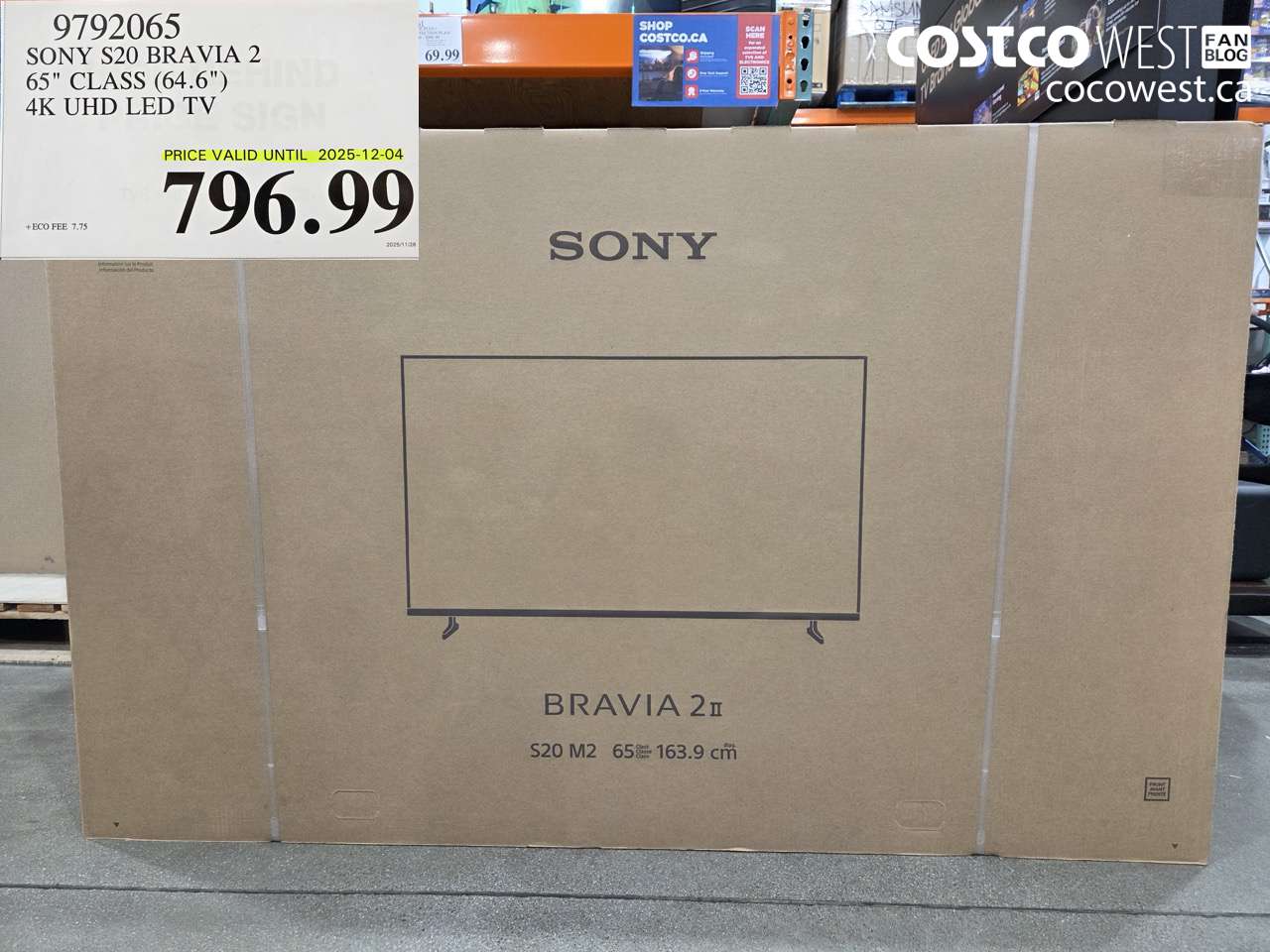 9792065 SONY S20 BRAVIA 2 65