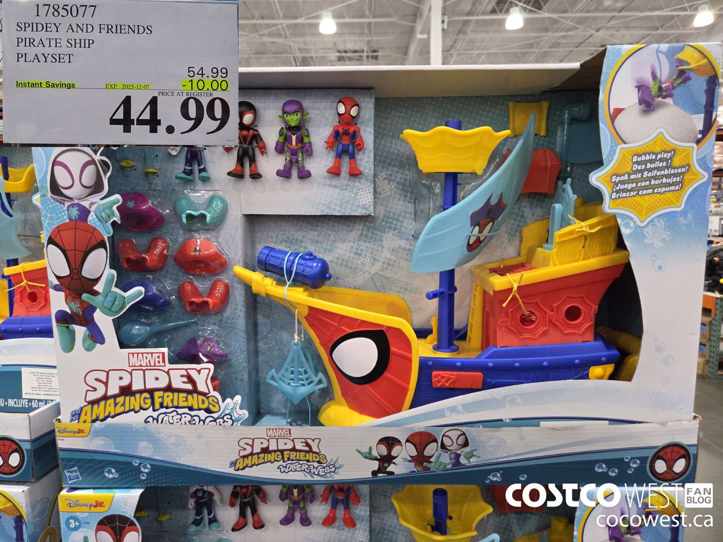 1785077 SPIDEY AND FRIENDS PIRATE SHIP PLAYSET ($10.00 INSTANT SAVINGS EXPIRES ON 2025-12-07) $44.99