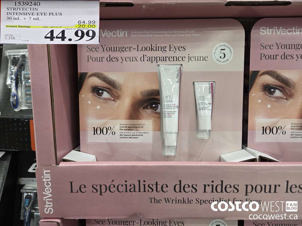 1539240 STIVECTIN INSENSITIVE EYE PLUS 30 ML + 7 ML ($20.00 INSTANT SAVINGS EXPIRES ON 2024-11-23) $44.99