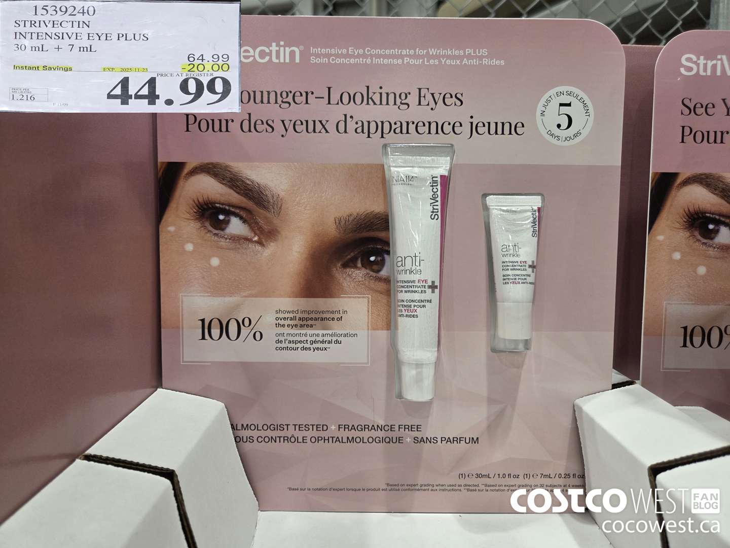 1539240 STIVECTIN INSENSITIVE EYE PLUS 30 ML + 7 ML ($20.00 INSTANT SAVINGS EXPIRES ON 2024-11-23) $44.99