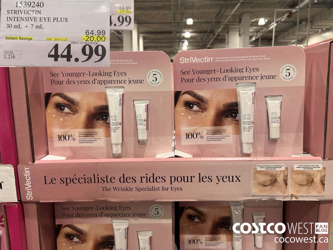 1539240 STIVECTIN INSENSITIVE EYE PLUS 30 ML + 7 ML ($20.00 INSTANT SAVINGS EXPIRES ON 2024-11-23) $44.99