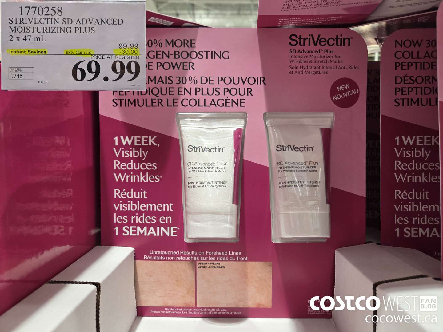 1770258 STRIVECTIN SD ADVANCED MOISTURIZING PLUS 2 X 47ML ($30.00 INSTANT SAVINGS EXPIRES ON 2025-11-23) $69.99