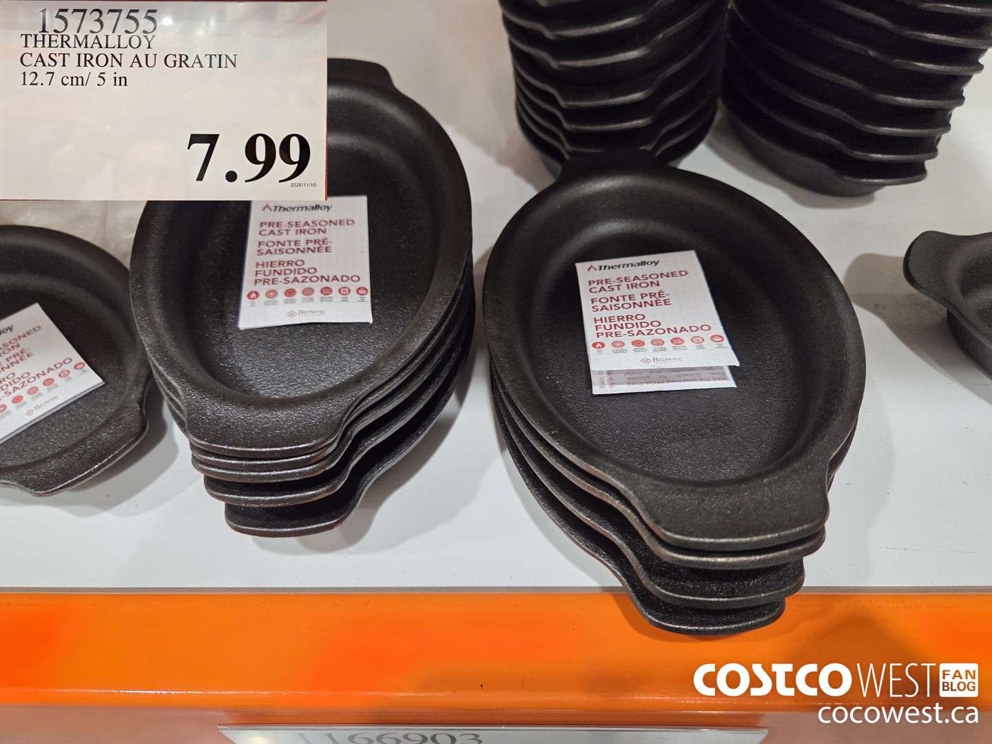 1573755 THERMALLOY CAST IRON AU GRATIN 12.7 cm/ 5 in  $7.99
