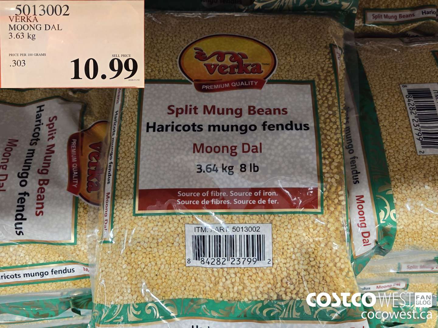 5013002 VERKA MOONG DAL 3.63 KG $10.99