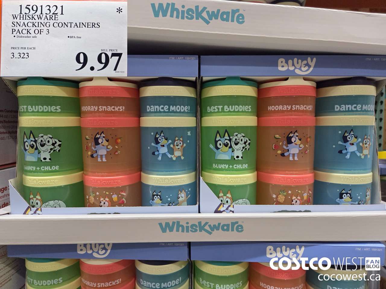 1591321 WHISKWARE SNACKING CONTAINERS PACK OF 3 $9.97